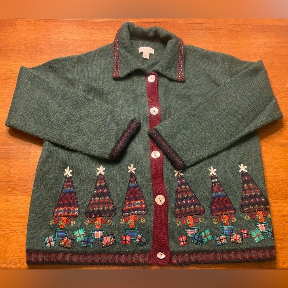 Northern Isles Vintage Wool Christmas Sweater